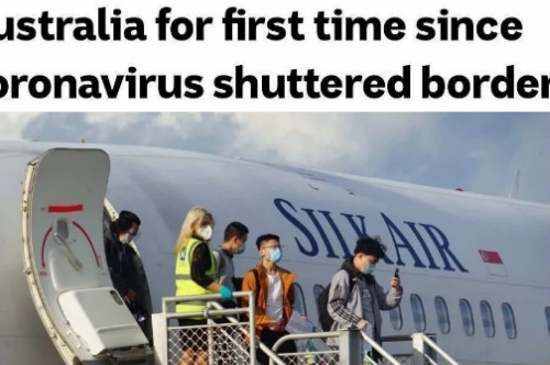 刚刚入境了!首批返澳留学生现已安全抵达澳洲境内!更多留学生或即将返回澳洲!