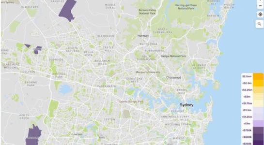 澳洲“购房地图”出炉，看看你的存款数够在哪买房