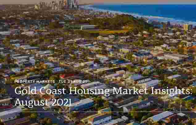 【澳洲·新闻】市场洞察｜黄金海岸8月住房市场报告