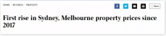 澳洲房价终于回升了！悉尼和墨尔本房价上涨！
