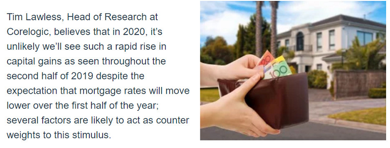 2020年澳洲房产市场预计蓬勃发展！
