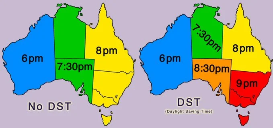 【澳洲生活】10月2日凭空消失一小时，澳洲的夏令时来了！