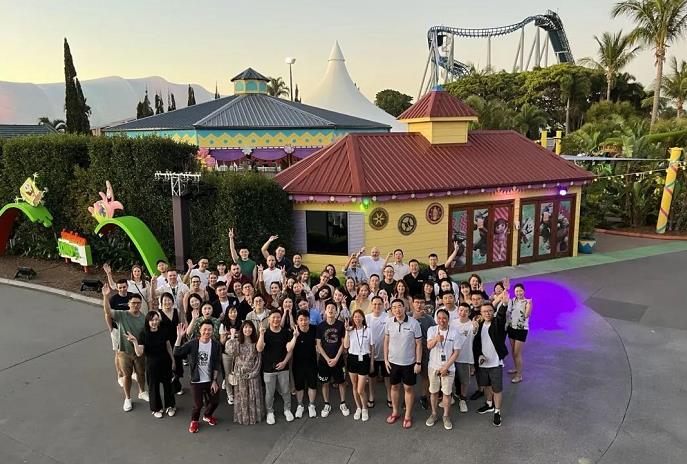 【公司·新闻】JINDING在黄金海岸举办周年庆典：六年征程，历风雨，现彩虹！