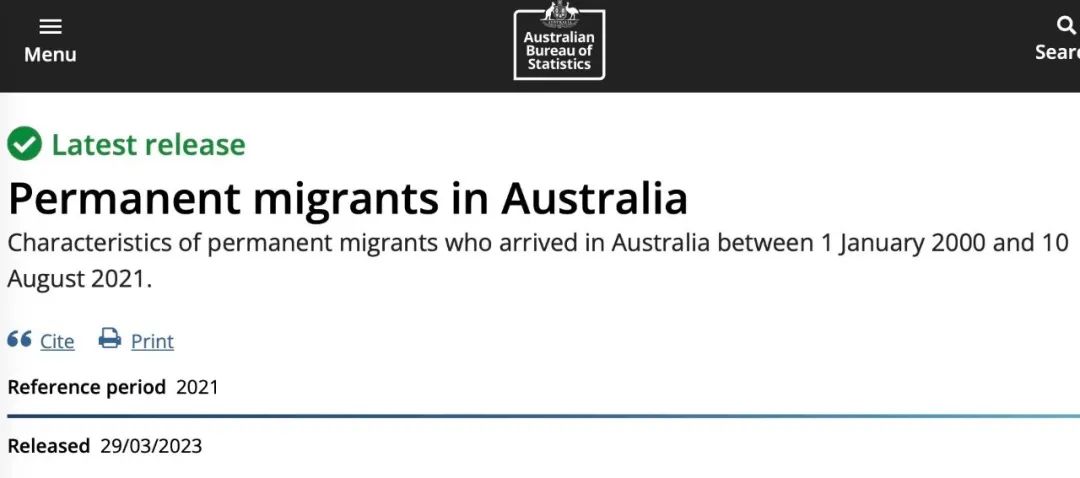 近21年来，澳洲竟有300万新移民！1/4来自这两个国家...