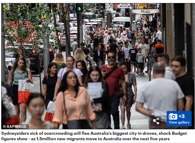 澳洲移民大变天, 150万人涌入澳洲， 住房危机加剧！