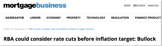 【澳洲·新闻】澳洲央行行长：经济状况良好,或可在通胀目标前降息