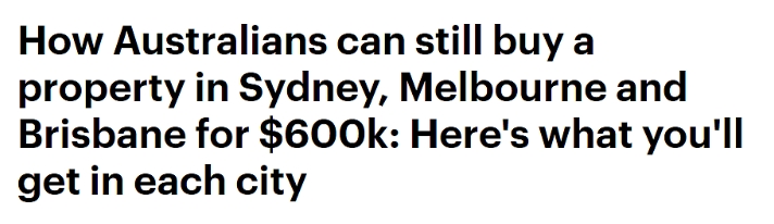 首购族狂喜！$60万也可在澳洲三大城市买房，这些地区千万别错过...