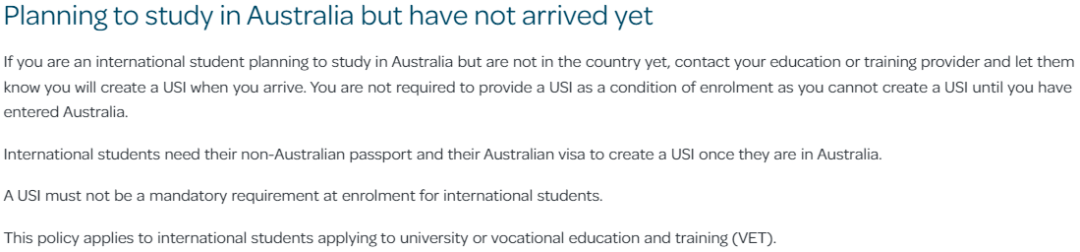 【留学必备】USI全面解读，顺利开启澳洲留学之旅！
