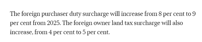 2025年生效！新州官宣上涨海外购房者和业主税费