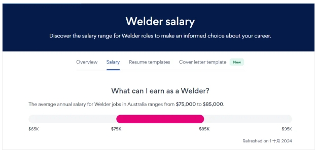 澳洲移民职业推荐——焊工Welder