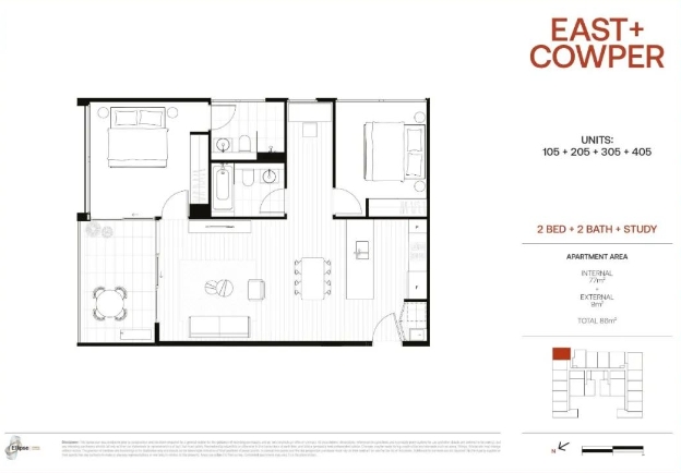 【澳洲·项目】East+Cowper | 悉尼西部城芯绿洲，理想居所璀璨之选