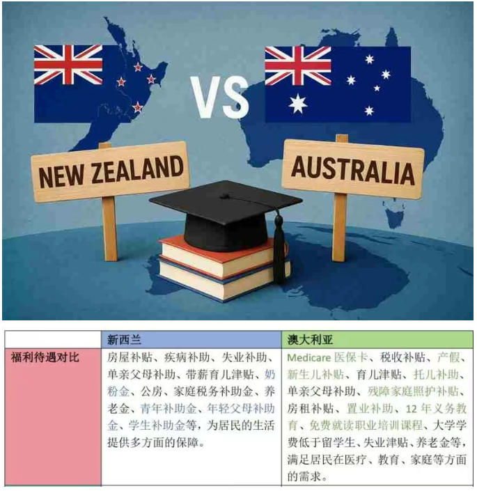 澳洲 PR 与新西兰 PR 全维度对照：哪张“永久船票”更适合你？