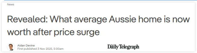 65,000澳元一年溢价！澳洲房价再飙7.5%，降息+首置担保成“涨价发动机”