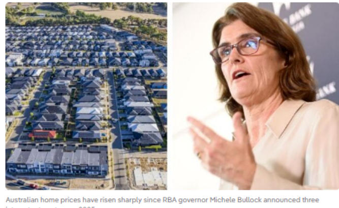 65,000澳元一年溢价！澳洲房价再飙7.5%，降息+首置担保成“涨价发动机”