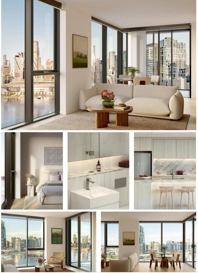 【澳洲·项目】Aluna at Collins Wharf|双水岸之冠,私藏一城风华