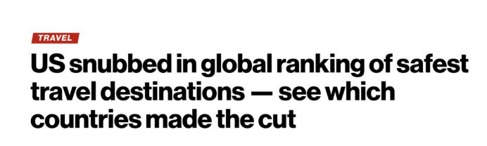 旅游安全榜2026:荷兰夺魁,澳洲稳居第二,“低犯罪+无枪+快医疗”成金字招牌
