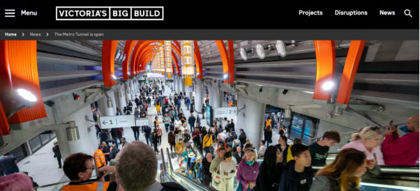 【澳洲·新闻】历史性一刻！墨尔本Metro Tunnel正式运营，周末乘车免费