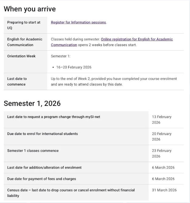 UQ新生必看！手把手教你完成注册+选课，开启校园生活步！