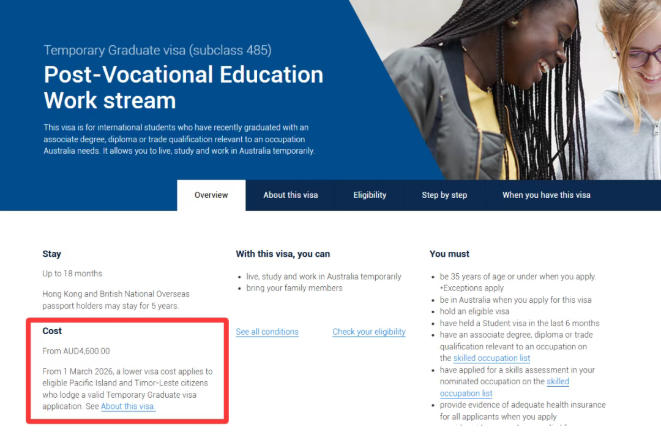 澳洲485工签费用翻倍引哗然：移民局"沉默式"调价，留学生留澳成本陡增