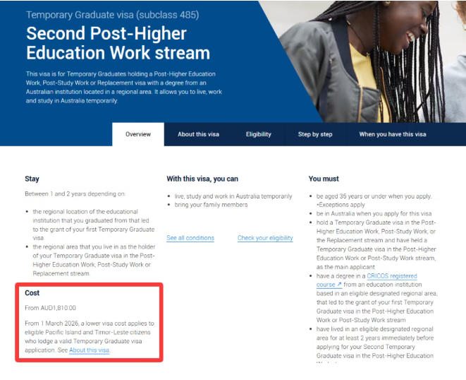 澳洲485工签费用翻倍引哗然：移民局"沉默式"调价，留学生留澳成本陡增
