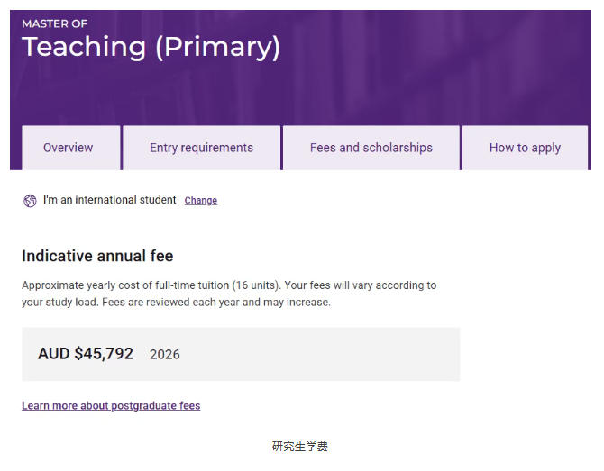 澳洲留学一年大概需要多少钱  ？2026年澳洲八大硕士留学成本全解析