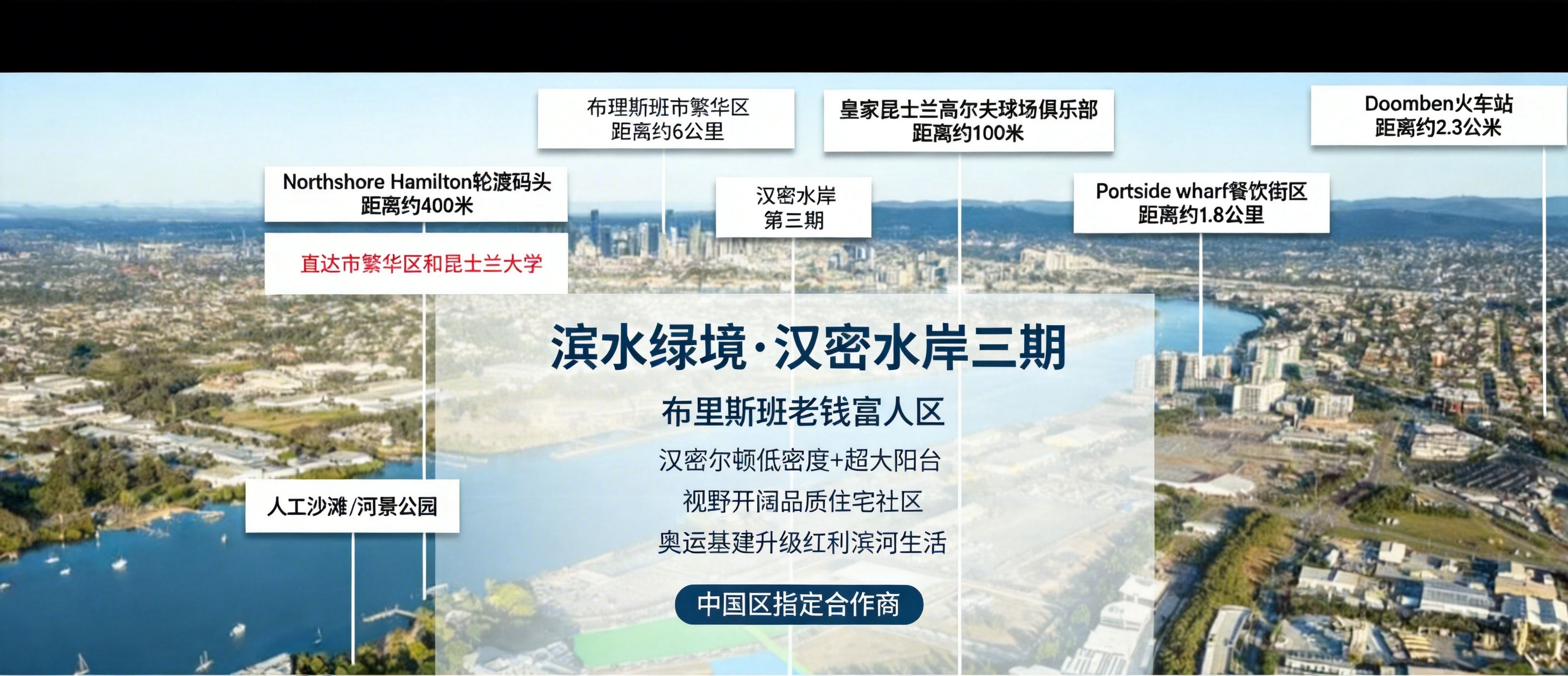 【布里斯班公寓】汉密尔顿三期