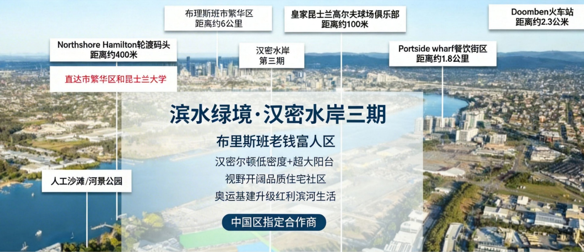 【布里斯班公寓】汉密尔顿三期