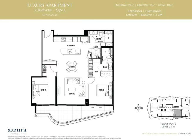 【黄金海岸公寓】Monarch Place