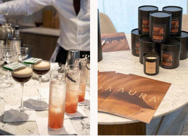 3月12日，MSQ第三期Aura项目&mdash;&mdash;全新东方安缦风格展厅正式揭幕   *活动现场实拍（照片由OSK Group提供）