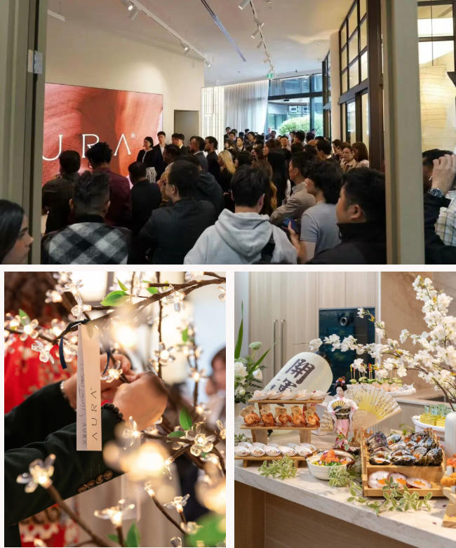 3月12日，MSQ第三期Aura项目&mdash;&mdash;全新东方安缦风格展厅正式揭幕   *活动现场实拍（照片由OSK Group提供）