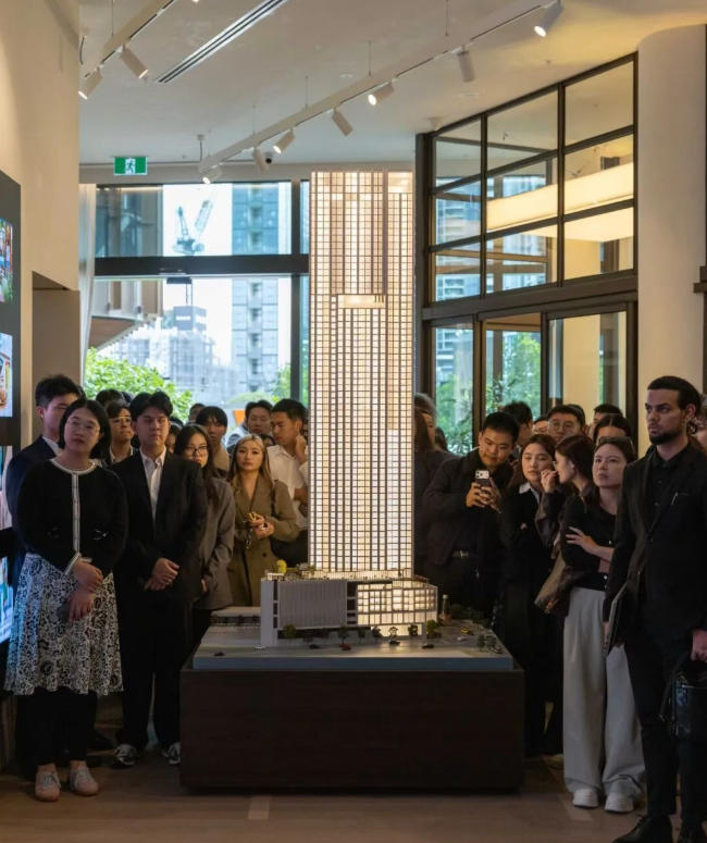 3月12日，MSQ第三期Aura项目&mdash;&mdash;全新东方安缦风格展厅正式揭幕   *活动现场实拍（照片由OSK Group提供）